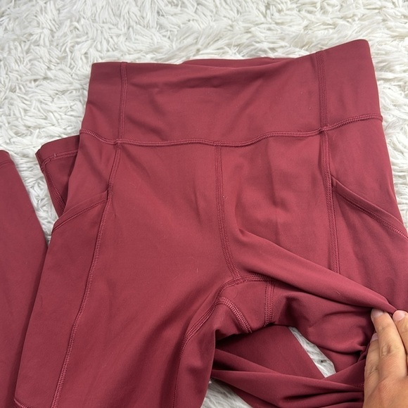 Lululemon Invigorate High-Rise Crop 23" Chianti - Picture 2 of 6